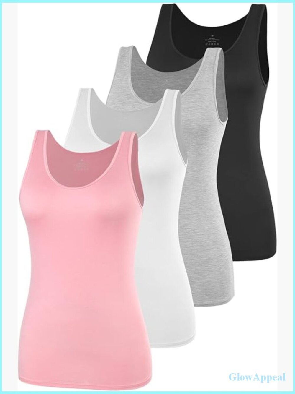 Soft Modal Layering Tank Top 2-4 Pack Regular Fit Sleeveless